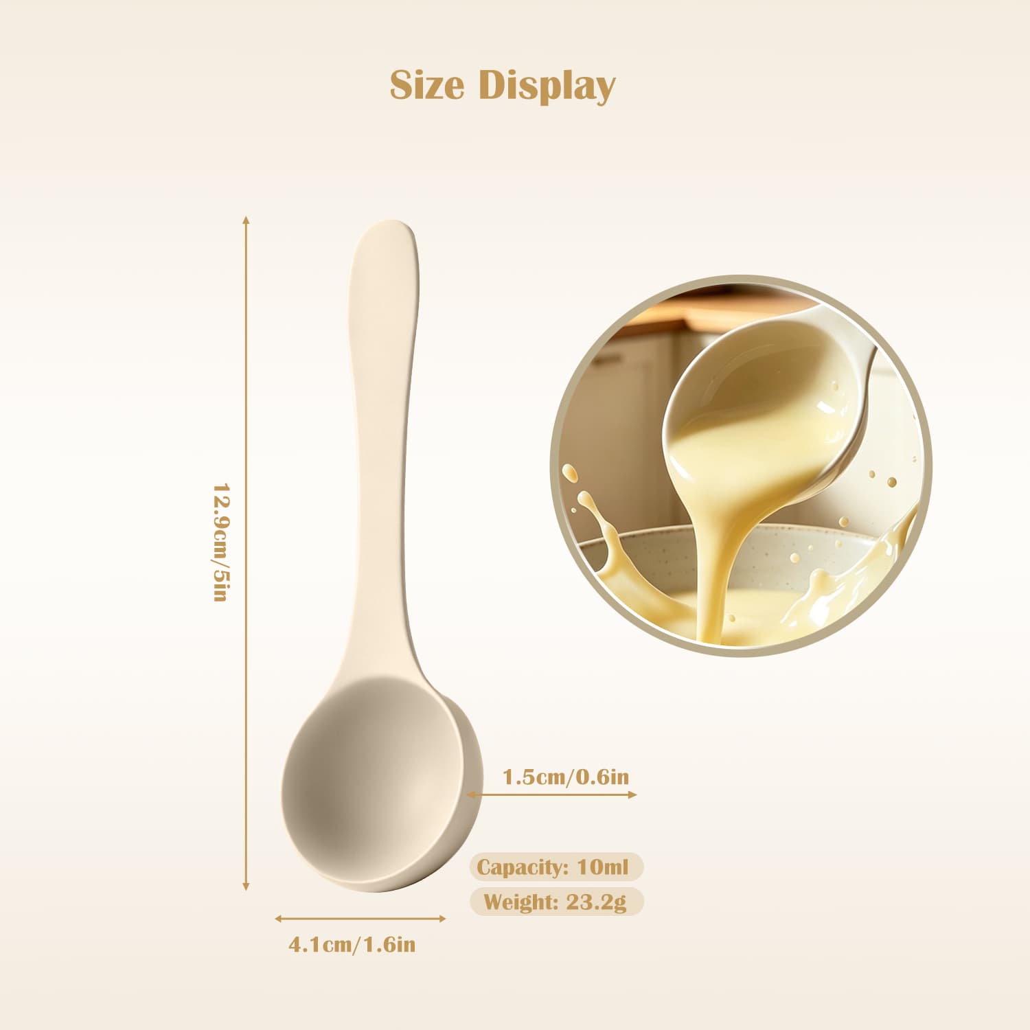 10ml Stainless Steel Measuring Spoon view 2