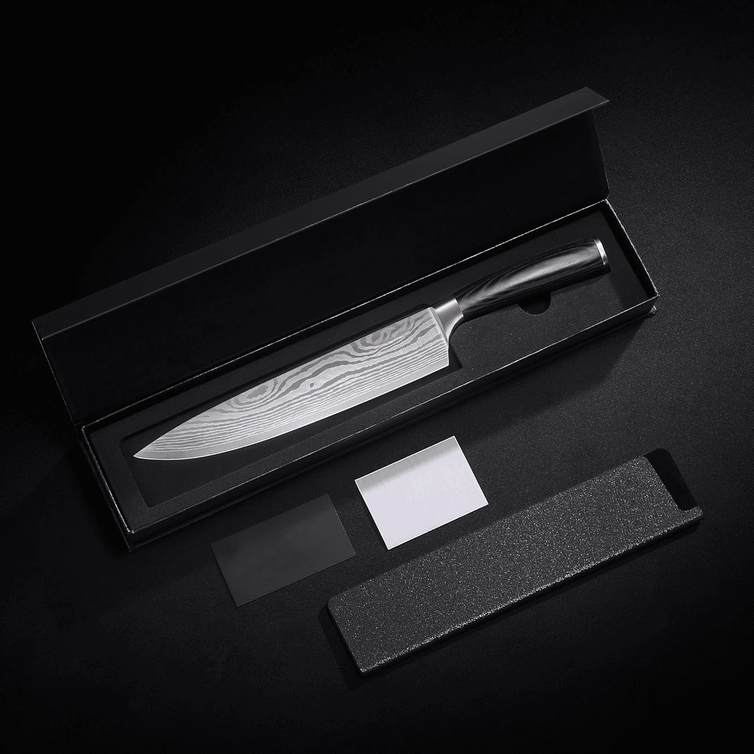 8 Inch High Carbon Steel Chef Knife view 5