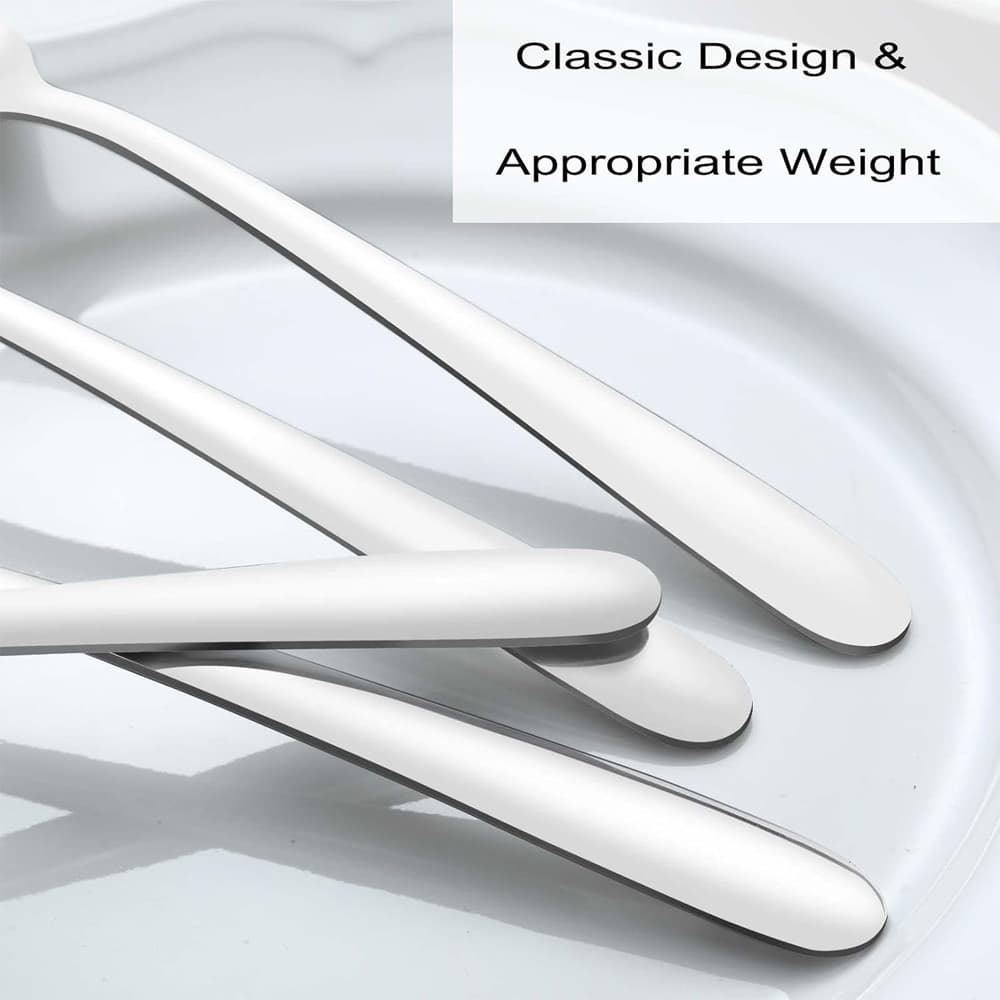 8 Inch Mirror Polished Silverware Forks view 5