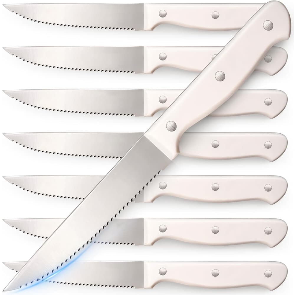 High Carbon Steak Knife with Full Tang Handle