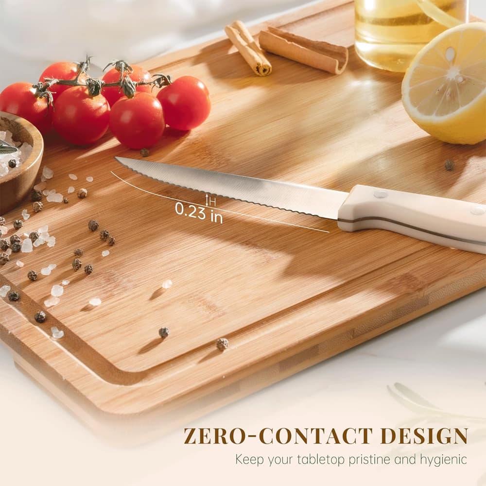 High Carbon Steak Knife with Full Tang Handle view 5